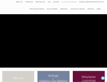 Tablet Screenshot of corporatefashion.de